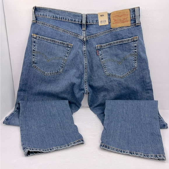 LEVI'S 541 ORIGINAL JEANS 34X34,REGULAR STRAIGHT FIT,PRE WASHED LOOK, ZIPPER FLY - Picture 2 of 13